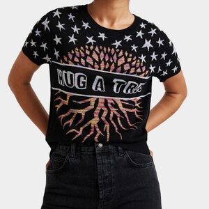 Desigual Jacquard Knit T-Shirt